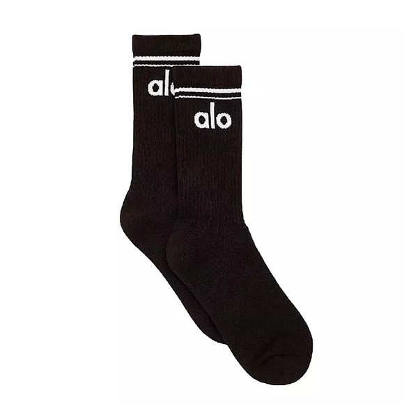 NWT ALO Yoga Athletic Half-Crew Sock Duo - Picture 13 of 13